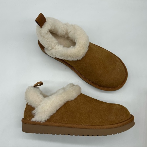 Koolaburra by UGG Advay Slip-On slippers shoes in Chestnut size 6 New in Box - Picture 1 of 5